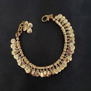 Gold Dangle Bracelet